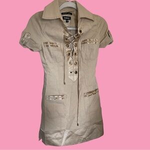 Bebe fitted dress size:0